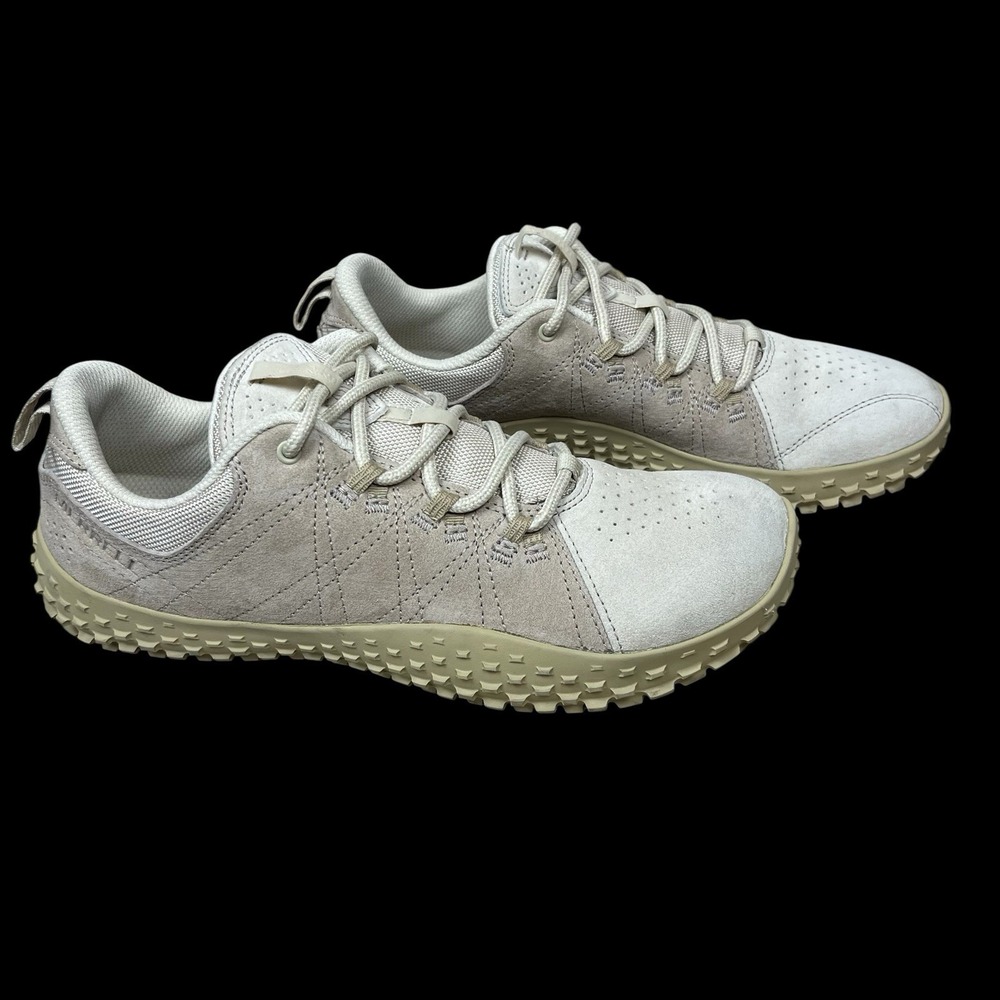 Merrell Wrapt Barefoot Hiking Sneaker Shoes Womens 10.5 Beige Neutral Comfort